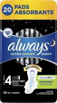 Hygienické vložky Always Ultra Secure Night