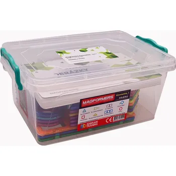 Stavebnice Magformers Magformers Geometrie 1 Obrázky a stavby 45 dílků