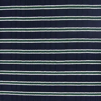 Úplet modrý, zeleno-bílý pruh, š.125