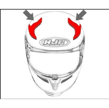 Auto-moto HJC ventilace FG-ST Horní Gridan MC4H