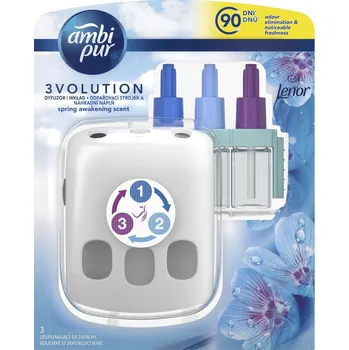 Ambi Pur 3Volution strojek + náplň 20 ml, Lenor Spring