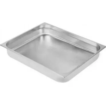 Nádoba na pečení Gastronádoba nerezová profi GN 2/1 s úchyty 650x530 mm, hloubka: 200 mm M-21200 U Sleva 330Kč