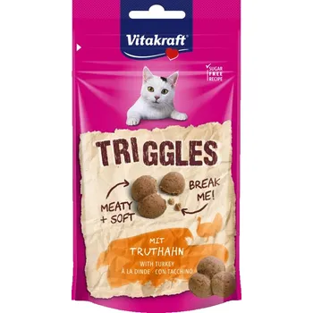 Pamlsek pro kočku Vitakraft Triggles krůtí 40 g
