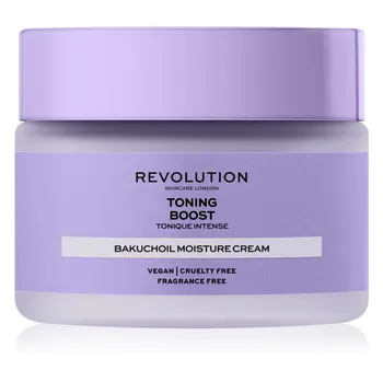 Pleťový krém Makeup Revolution Skincare Toning Boost with Bakuchiol hydratační krém 50 ml