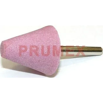 Brusný kotouč Brousící tělísko kuželové se stopkou, BRUSIVO, 436165 /32361 2025.0015/ - T52 - 20/10x32-6x40 mm