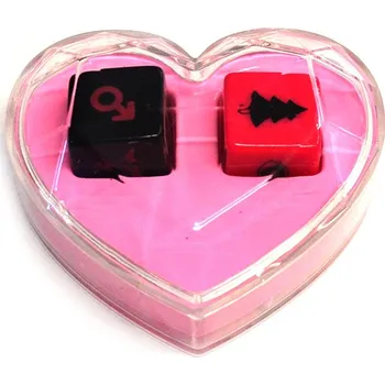 Žertovný předmět Albi Lechtivé kostky růžové/černé