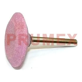 Brusný kotouč Brousící tělísko oboustranně zkosené se stopkou, BRUSIVO, 436738 /32961 1611.0015/ - T52 - 16x4-3x40