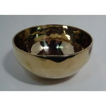 Tibetská mísa - zpívající miska celoleštěná 13,5 cm 510g