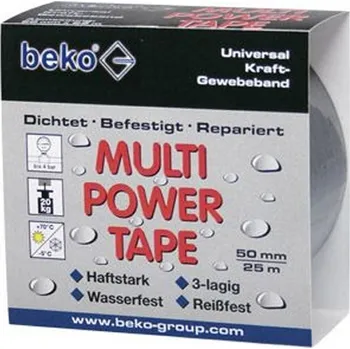 Lepicí páska Páska MULTI POWER 25M*50MM černá BEKO 262205252