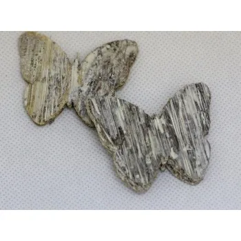 Velikonoční dekorace Banana buterfly washed