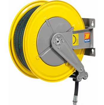 Držák na zahradní hadici MECLUBE NAVÍJEČ 3/4" + HADICE 15 m 160 bar (olej)