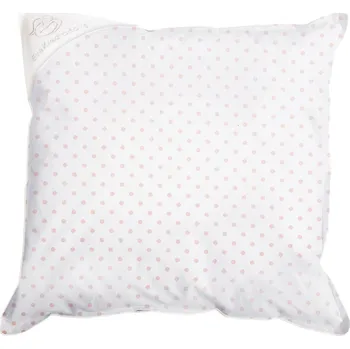 Povlečení Eva Kiedroňová Povlak - Polštář - 30x30 - Malý - Smetanový s nachovými puntíky