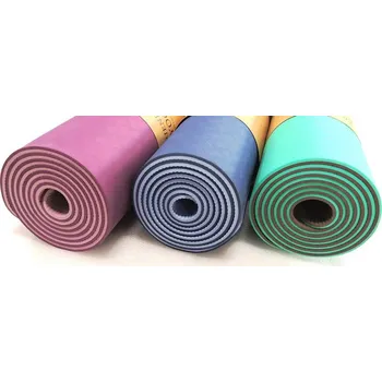 Jóga podložka Profi ECO Long tmavě modrá/světle modrá