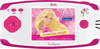 Herní konzole Lexibook Barbie Konzole Arcade