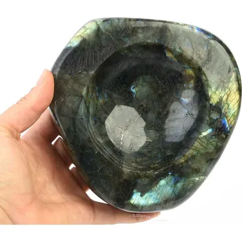 Přírodní kámen Výběrový labradorit miska 1688g