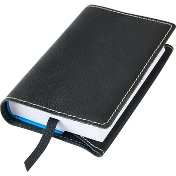 Obal na knihu Variabilní obal se záložkou Barva kůže: Černá (D48)