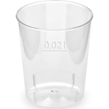 Jednorázové nádobí Wimex 73102 kelímek krystal 2 cl 50 ks