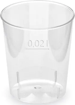 Jednorázové nádobí Wimex 73102 kelímek krystal 2 cl 50 ks