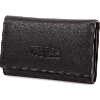 Peněženka Money Maker Dámská kožená peněženka 12135B černá