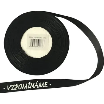 Stuha Stuha vzpomínáme černá