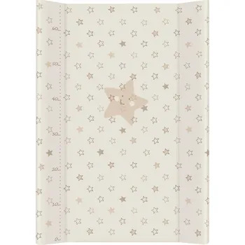 Přebalovací podložka Ceba Baby Přebalovací podložka měkká 70 cm Hvězdy béžová