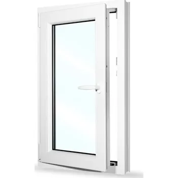 Okno SkladOken.cz Plastové okno 60x100 cm (600x1000 mm) | Bílé | Levé