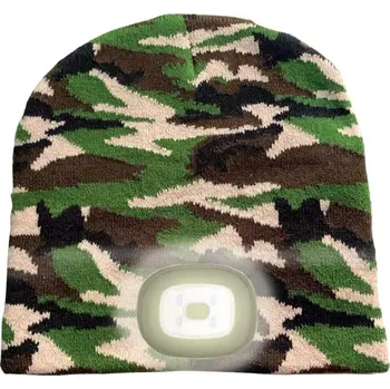 Čepice Magg 120265 čepice s LED světlem camo uni