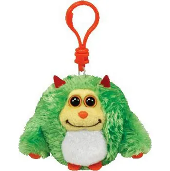 Dětské zboží Plyš očka Monstaz neon green přívěšek