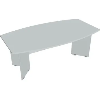 Kancelářský vozík HOBIS kancelářský stůl jednací tvarový - GJ 200, šedá + doprava zdarma