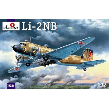 Plastikový model A model 1/72 Lisunov Li-2 NB