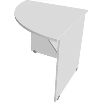 Kancelářský vozík HOBIS přídavný stůl spojovací levý - GP 902 L, bílá + doprava zdarma