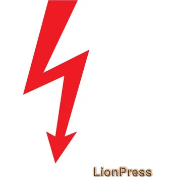 samolepka samolepka blesk (samolepka elektrický blesk)