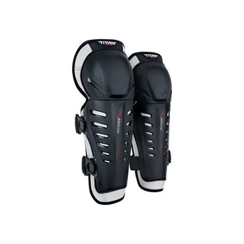 Chránič kolene Chrániče kolen a holení FOX Titan Race Knee Guards Black CE, Velikost Dospělá - ADULT