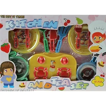 Dětská kuchyňka Sada nádobí 15 ks