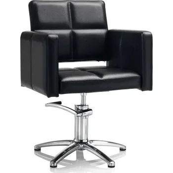 Křeslo Xanitalia Křeslo HAIR DIAMOND hydraulika s brzdou, koženka černá Báze: Hvězdice