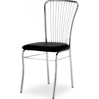 Jídelní židle MI-KO jídelní židle IRINA chrom s čalouněným sedákem