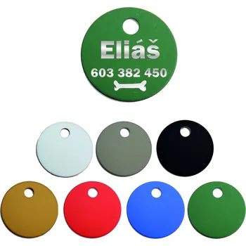 psí známka Psí známka PZ1D - kolečko pr. 25mm