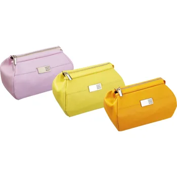 Kosmetická taška Kožená kosmetická taška Ambassador 8765 Růžová