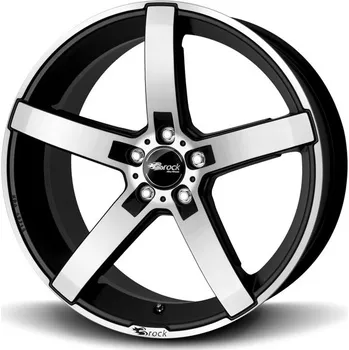 Disk Alu disk Brock B35 8x18, 5x108, 63.4, ET45 Schwarz Matt Voll-Poliert (SMVP)