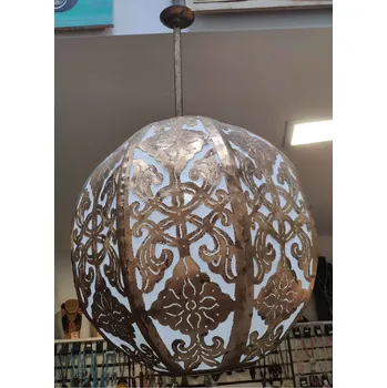 Kovový lustr Aladin 45cm Gold