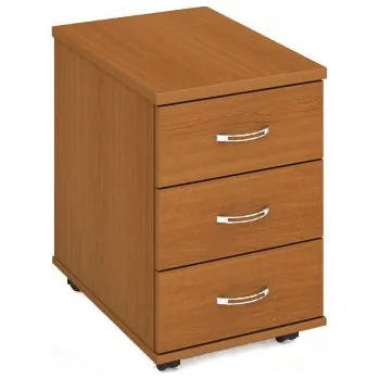 Zásuvkový kontejner Kontejner pojízdný 3 zásuvky Bříza