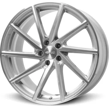 Alu kolo Alu disk Brock B37C 9.5x20, 5x112, 66.6, ET32 Kristallsilber Voll-Poliert (KSVP)