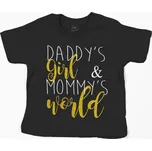 Tričko DADDY'S GIRL Barva: Černá, Velikost: 158 (12 let)