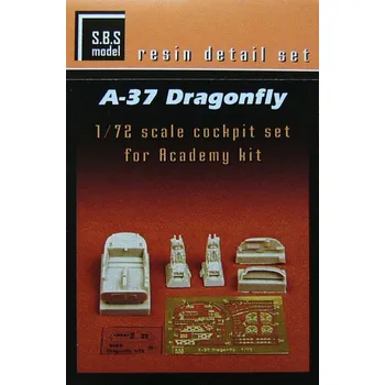 Plastikový model S.B.S model 1/72 A-37 Dragonfly Cockpit set (ACAD)