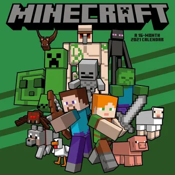 Kalendář Minecraft Character Select 2021