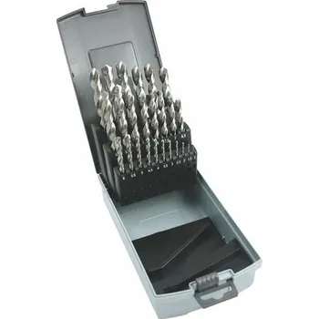 Příslušenství k nářadí NÁSTROJE CZ Sada vrtáků 25 dílná, 1,00-13,00x0,5mm S338RCZ001HSS, plastová krabička