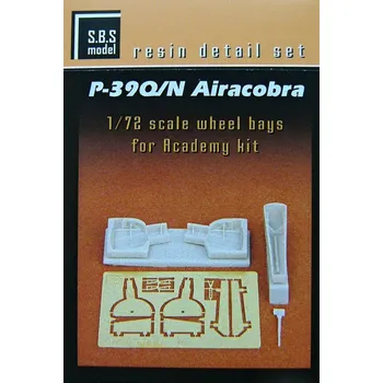 Plastikový model S.B.S model 1/72 P-39Q/N wheel bays (ACAD)