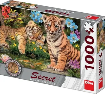Puzzle Dino Secret Collection Tygříci 1000 dílků