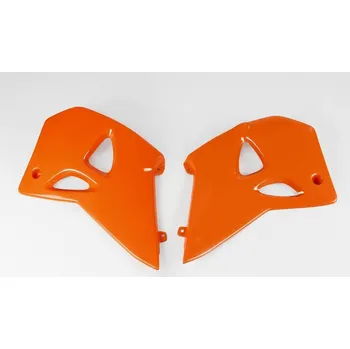 UFO kryt chladiče KTM 4T 96-99, barva oranžová