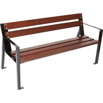 Zahradní lavice Kovová lavička EXCALIBUR Volně stojící